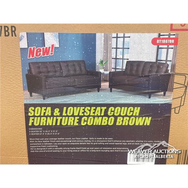 SOFA & LOVESEAT SET