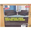 Image 1 : SOFA & LOVESEAT FURNITURE SET