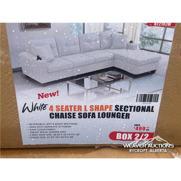 L SHAPE SECTIONAL SOFA