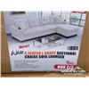 Image 1 : L SHAPE SECTIONAL SOFA