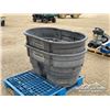 Image 1 : (2) 100 GALLON RUBBERMAID WATER TROUGHS