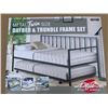 Image 5 : TWIN DAYBED & TRUNDLE FRAME SET