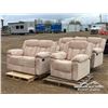 Image 1 : ULTRA PLUSH RECLINING SOFA, LOVESEAT & CHAIR SET