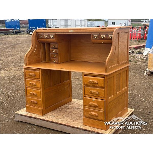 SOLID WOOD OFFICE DESK