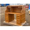 Image 1 : SOLID WOOD OFFICE DESK