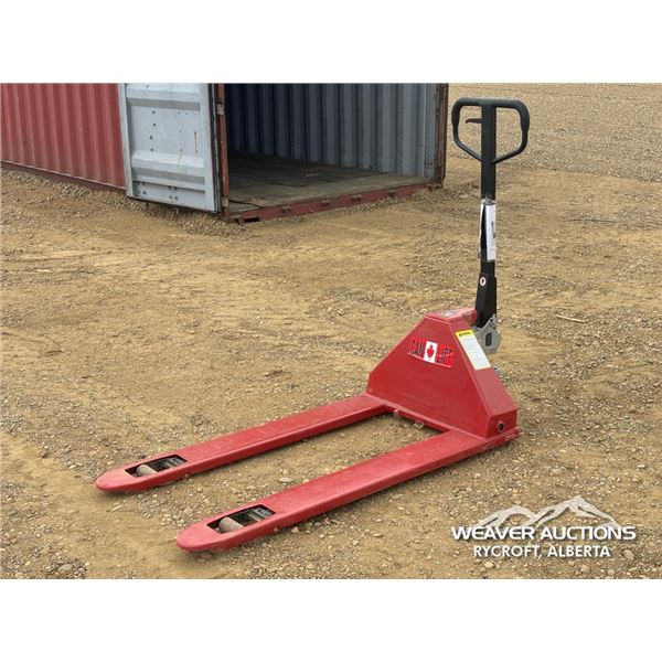 4400 LB. INDUSTRIAL RED PALLET JACK