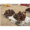 Image 3 : (2) MULTI RING SKIDDER TIRE CHAINS