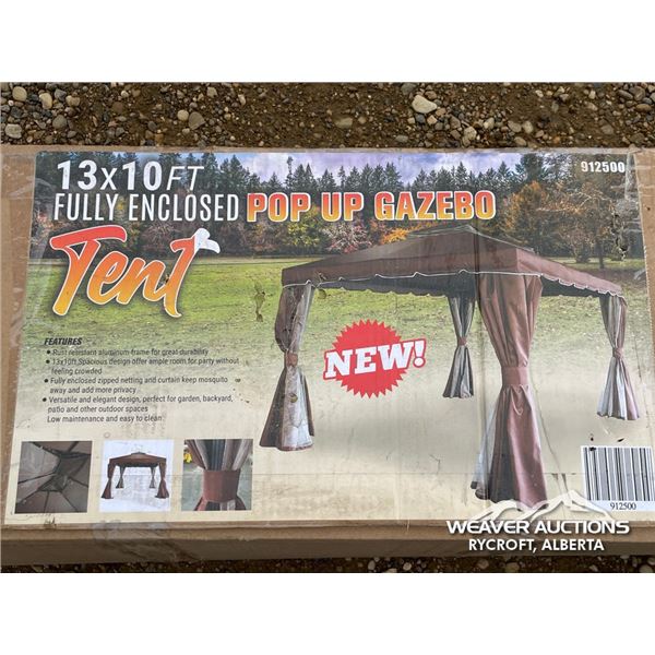 13 X 10 FT. POP UP GAZEBO TENT