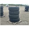 Image 3 : (4) KAPSEN HS166 385/65 R22.5 TRUCK TIRES