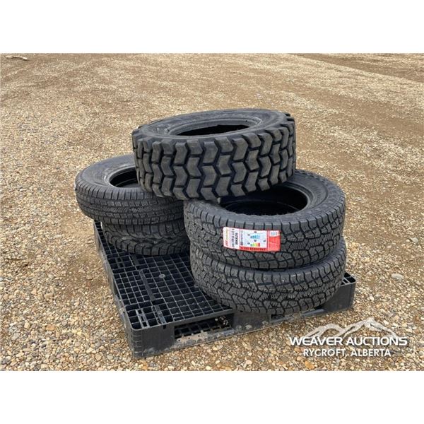(5) MISC TIRES