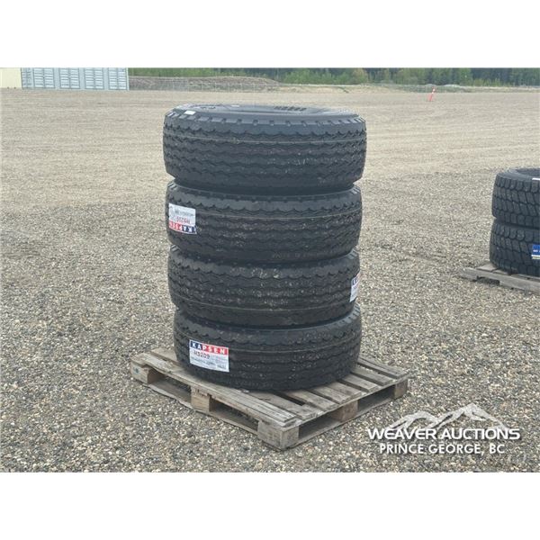 (4) KAPSEN HS209 385/65R22.5 TRUCK TIRES