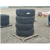 Image 1 : (4) KAPSEN HS209 385/65R22.5 TRUCK TIRES