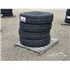 Image 3 : (4) KAPSEN HS207 11R22.5 TRUCK TIRES