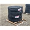 Image 4 : (4) KAPSEN HS207 11R22.5 TRUCK TIRES
