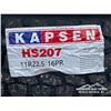 Image 6 : (4) KAPSEN HS207 11R22.5 TRUCK TIRES