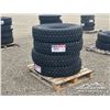 Image 4 : (4) KAPSEN HS207 11R22.5 TRUCK TIRES