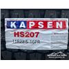 Image 6 : (4) KAPSEN HS207 11R22.5 TRUCK TIRES