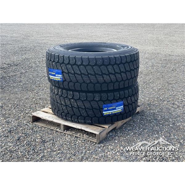 (2) HABILEAD 445/65R22.5 TRUCK TIRES