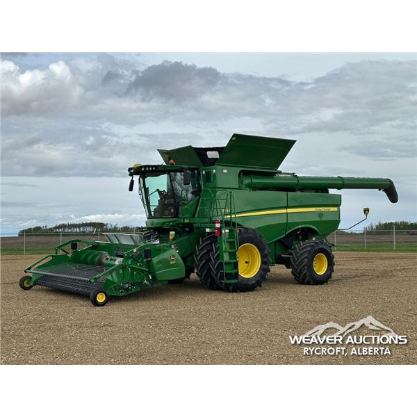 2018 JOHN DEERE S780 4WD COMBINE