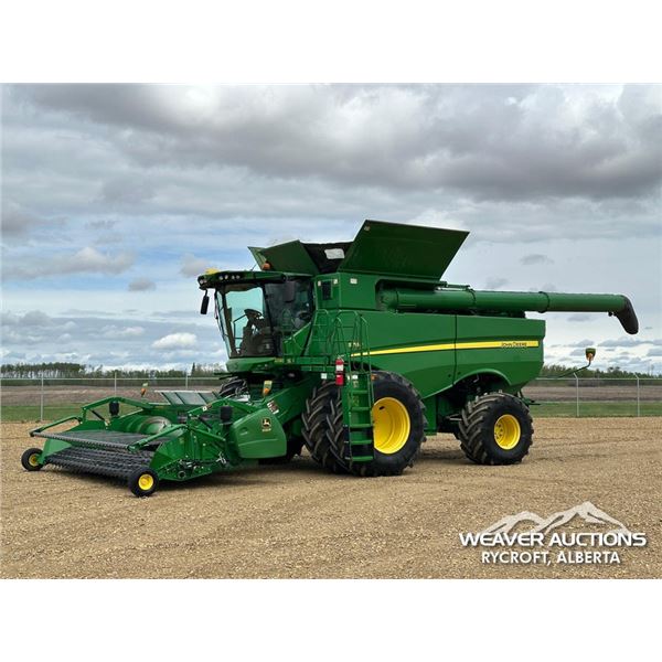 2018 JOHN DEERE S780 4WD COMBINE
