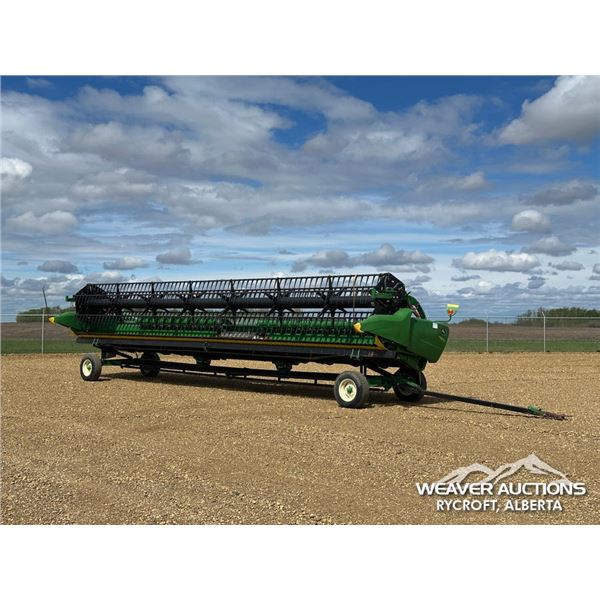 2018 JOHN DEERE 635FD 35 FT. FLEX DRAPER HEADER