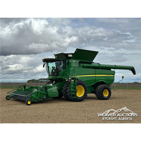 2018 JOHN DEERE S780 4WD COMBINE