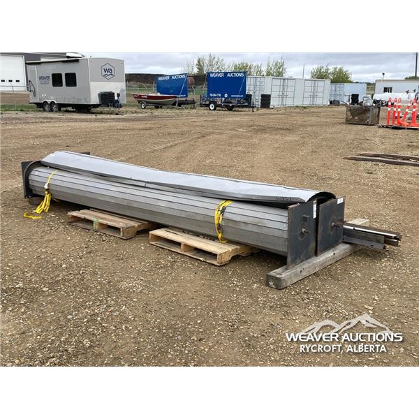 (2) 13 FT. ALUMINUM OVERHEAD ROLL UP DOORS