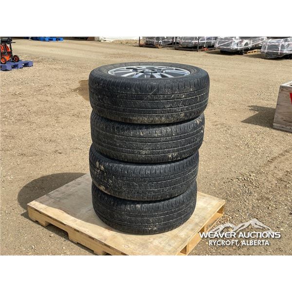 (4) BRIDGESTONE 275/55R20 ON RIMS