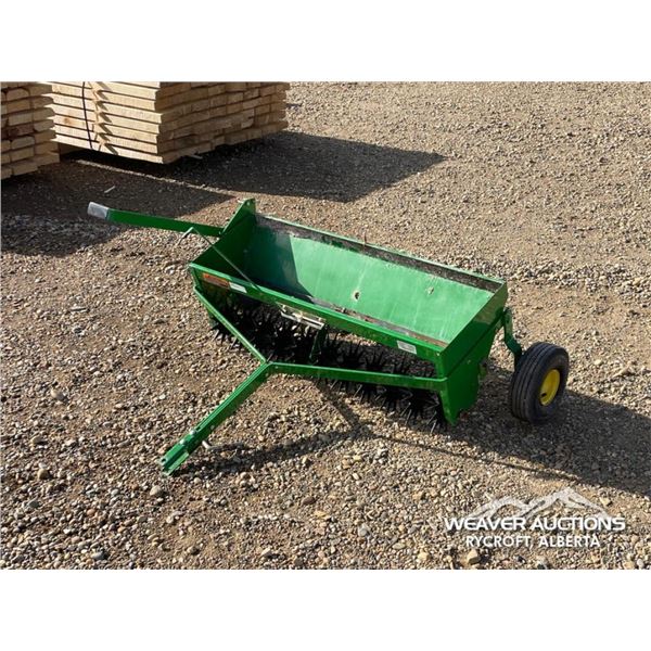 JOHN DEERE PULL TYPE AERATOR/SPREADER