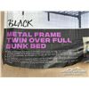 Image 2 : METAL FRAME TWIN BUNK BED