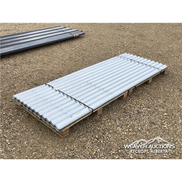 (40) 8 FT. STEEL ROOFING