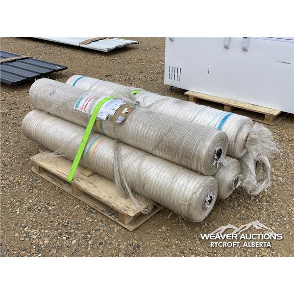 (5) ROLLS OF ROUND BALER NET WRAP