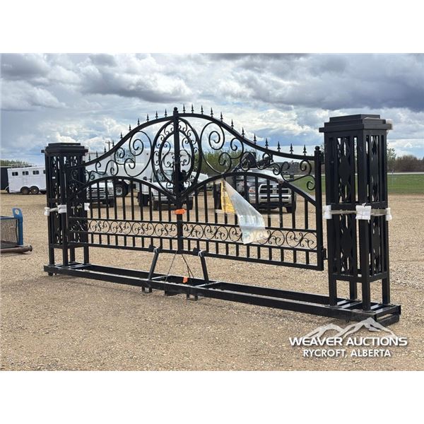 20 FT. ORNAMENTAL DRIVEWAY GATES