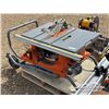 Image 8 : TABLE SAW, WORKMATE, SHOP VAC