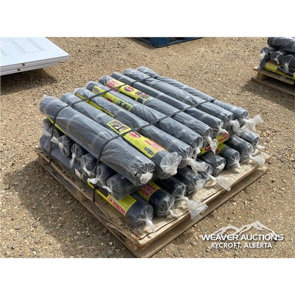 (24) ROLLS OF 3 X 15 FT. PLASTIC HARDWARE NET