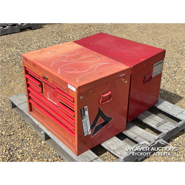 (2) TOOLBOXES & TOOLS