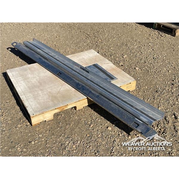 BRITE-SIDE RUNNING BOARDS & 8 FT. BOX CAPS
