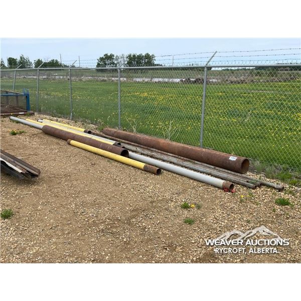 ASSORTED STEEL PIPES