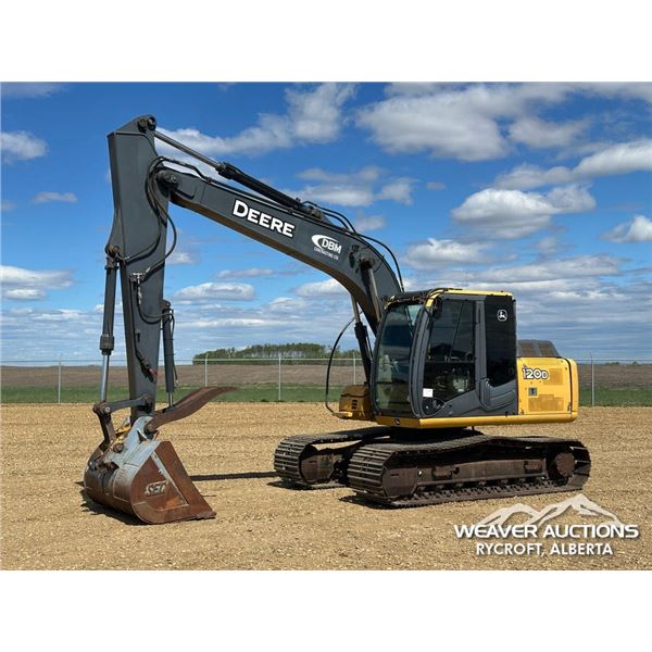 2010 JOHN DEERE 120D HYDRAULIC EXCAVATOR