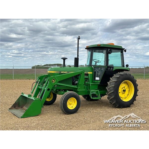 1980 JOHN DEERE 4040 2WD TRACTOR
