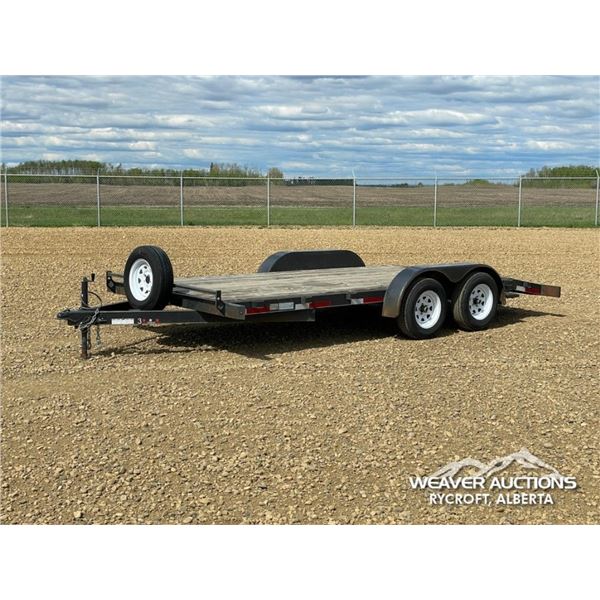 2019 3-STAR 16 FT. T/A  FLATDECK UTILITY TRAILER