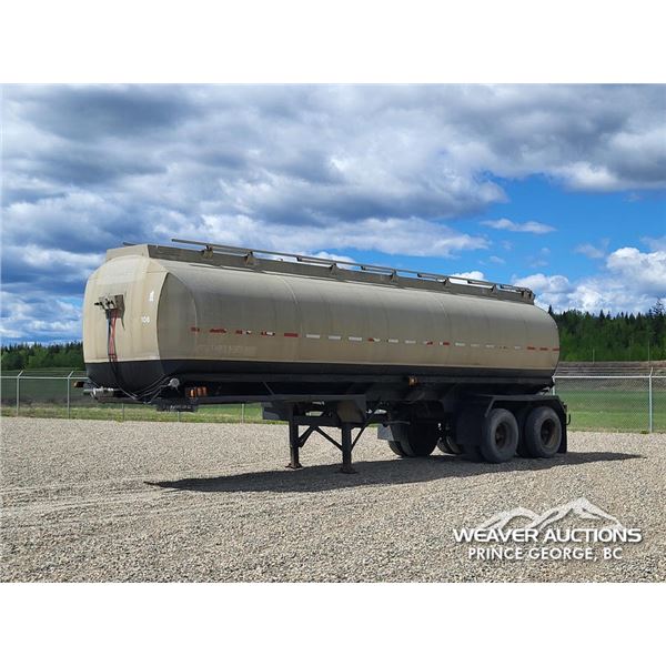 1976 HUTCHINSON T/A TANKER TRAILER