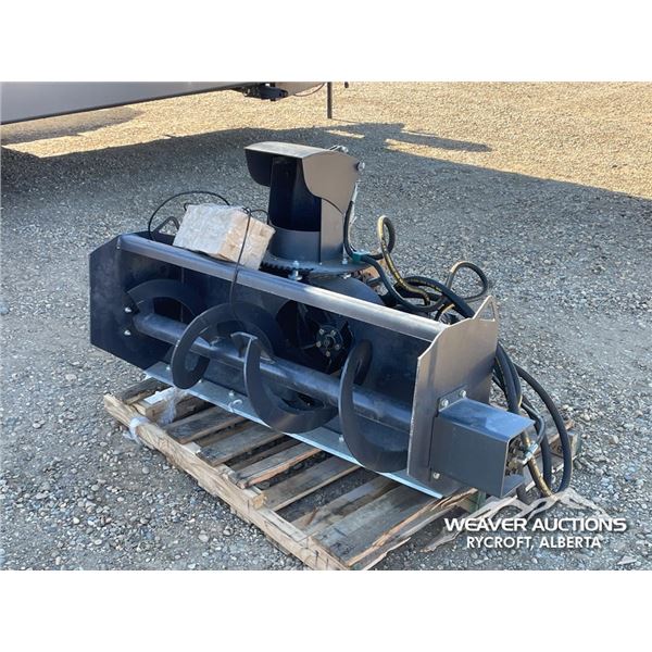 MINI SKID STEER HYDAULIC SNOW BLOWER