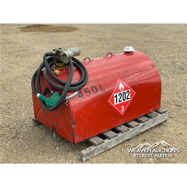 WESTEEL 450L TIDY TANK W/ ELECTRIC GPI PUMP&NOZZLE