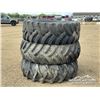 Image 1 : (3) 20.8-34 TIRES & (2) RIMS