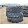 Image 2 : (3) 20.8-38 TIRES & RIMS
