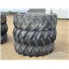 Image 3 : (3) 20.8-38 TIRES & RIMS