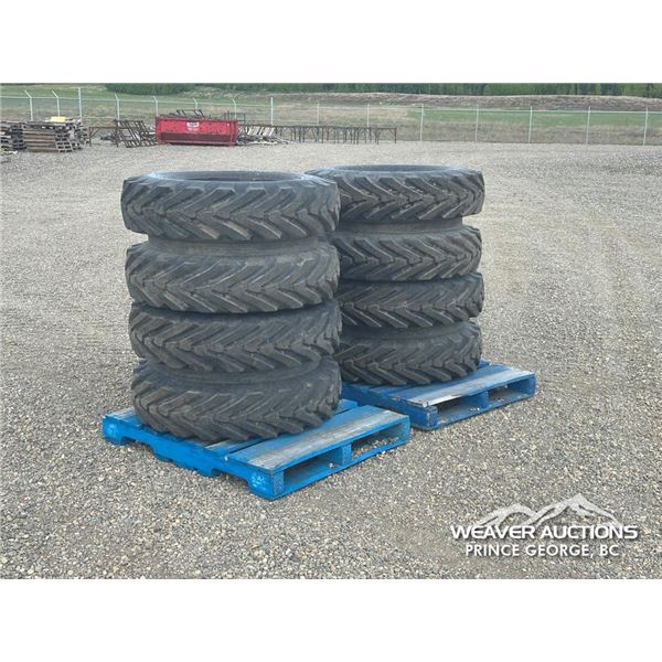 BRIDGESTONE 10.00-20 EXCAVATOR DUAL TIRES W/RIMS