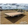 Image 4 : ALUMA 20X8.4 FT. ALUMINUM T/A DECK OVER TRAILER