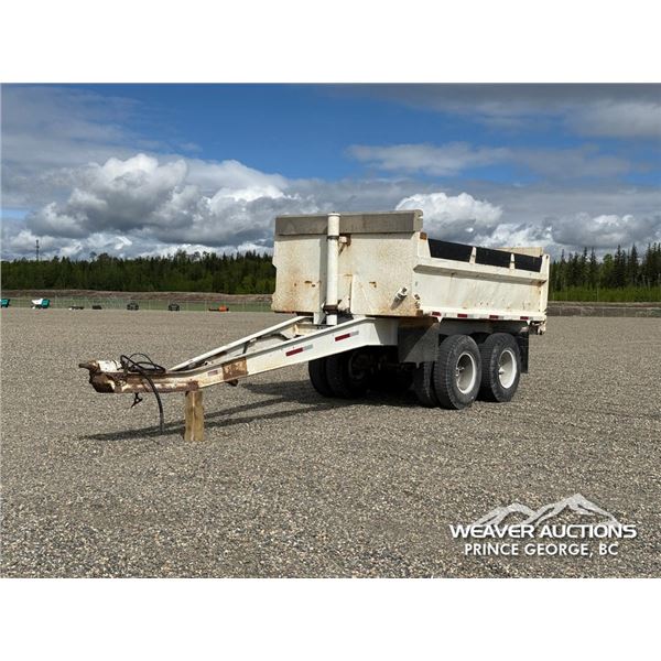 1980 NEILS 13 FT. T/A GRAVEL PUP TRAILER